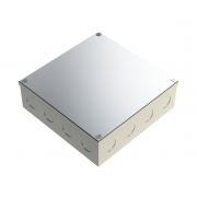 150mm x 150mm x 50mm Galvanised Adaptable Box With Knockouts